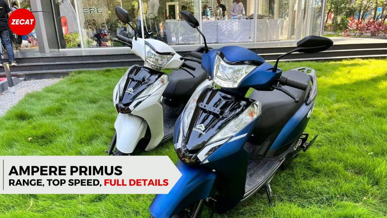 Ola की हवा टाइट करने लॉन्च हुआ Ampere Primus EV Scooter 210 km की लंबी रेंज और आधुनिक फीचर्स के साथ