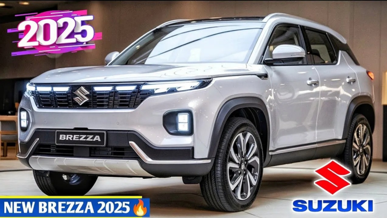 Toyota को टक्कर देगी New Maruti Brezza 2025 दमदार माइलेज, स्टाइलिश लुक और आधुनिक फीचर्स के साथ