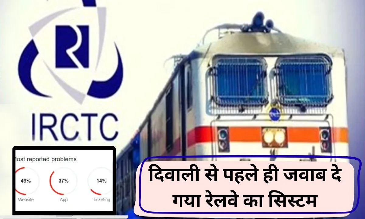IRCTC down Railway website down ahead of Diwali and Chhath Puja, ticket bookings stalled; what should users do