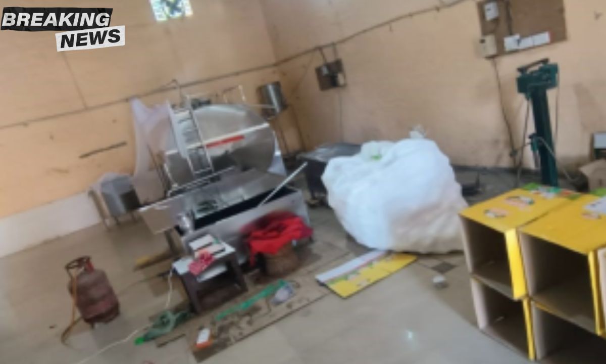 Jind, Pillukheda, Safidon, adulterated ghee caught, warehouse sealed