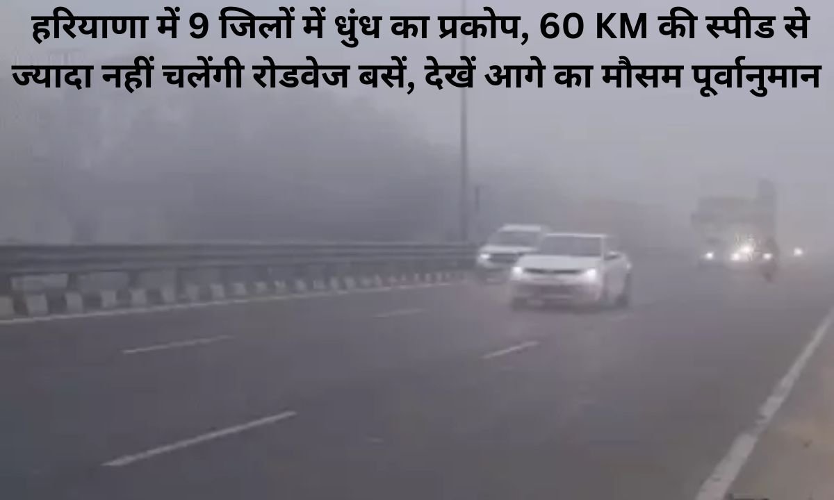 Fog Mausam Update Haryana Weather Forecast