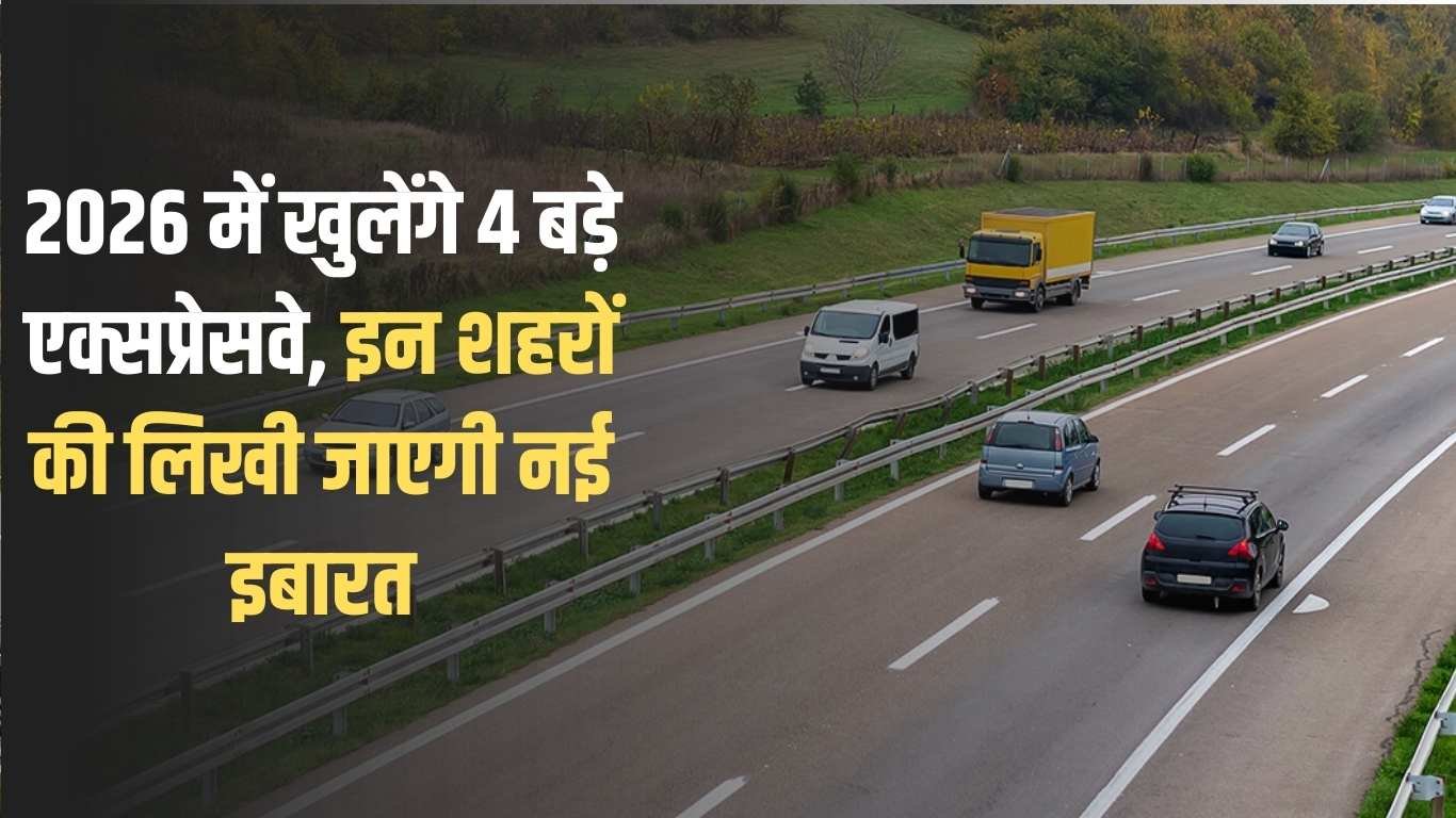 Expressway 2026: 4 major expressways will open in 2026, redefining these cities