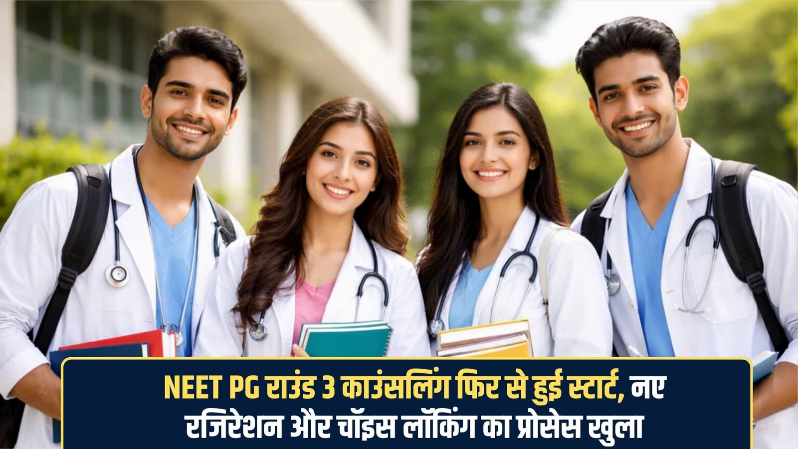 The Sutra News 2 NEET PG Round 3 Counselling: NEET PG Round 3 counselling resumes, with fresh registrations and choice locking open.