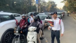 Jind Traffic Police : जनवरी से अब तक पुलिस ने 3328 चालान करके 80,98,700 रुपये जुर्माना 1 Jind Traffic Police: From January till now, the police has issued 3328 challans and collected a fine of Rs 80,98,700.