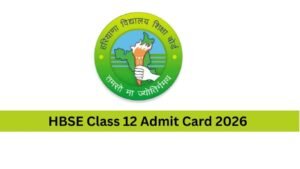 hbse : हरियाणा बोर्ड ने जारी किए 10वीं, 12वीं के एडमिट कार्ड, यहां सीधा LINK से करें डाउनलोड 1 HBSE: Haryana Board has released the admit cards for class 10th and 12th. Download them directly from the link here.