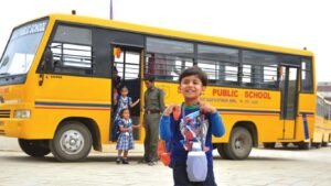 Jind School Bus: 17 school buses inspected, five lacked CCTV, first aid boxes, and fire cylinders, imposing a fine of 15,000.
